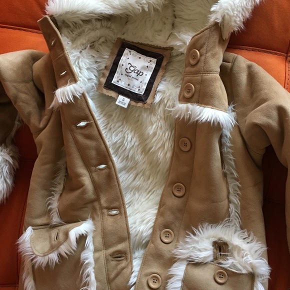 Gap Girls fashion coat. Excellent condtion sz M(8) - Picture 2 of 3